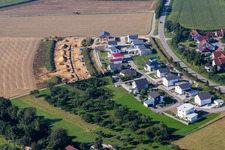 Neubaugebiet Dinkelweg in Dürnau im Bundesland Baden-Württemberg, Deutschland