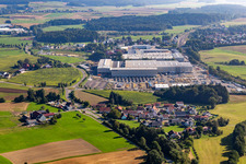 Liebherr Mischtechnik im Ortsteil Kürnbach in Bad Schussenried im Bundesland Baden-Württemberg, Deutschland