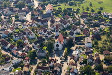 Mochenwangener Pfarrkiche in Wolpertswende im Bundesland Baden-Württemberg, Deutschland