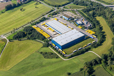 Luftaufnahme von DACHSER SE in Baindt im Bundesland Baden-Württemberg, Deutschland