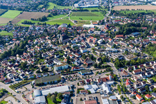 Luftbild von Ortsteil Trauben in Baienfurt im Bundesland Baden-Württemberg, Deutschland