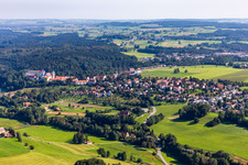 Schloss Wolfegg im Ortsteil Wassers im Bundesland Baden-Württemberg, Deutschland