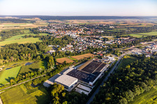 Gebäude und Produktionshallen auf dem Fabrikgelände der Silit-Werke GmbH & Co. KG in Riedlingen im Bundesland Baden-Württemberg, Deutschland