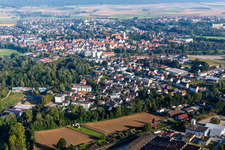 Schrägluftbild von Riedlingen im Bundesland Baden-Württemberg, Deutschland