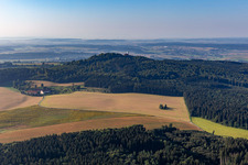 Luftbild von Bussen im Ortsteil Aderzhofen in Uttenweiler im Bundesland Baden-Württemberg, Deutschland