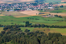 Luftbild von Flugplatz Riedlingen im Bundesland Baden-Württemberg, Deutschland
