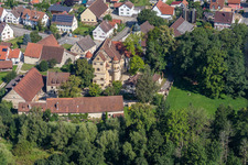 Burganlage des Schloß Grüningen in Grüningen in Riedlingen im Bundesland Baden-Württemberg, Deutschland