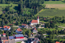 Evang. Kirche im Ortsteil Pflummern in Riedlingen im Bundesland Baden-Württemberg, Deutschland