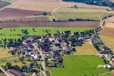Luftbild von Ortsteil Billafingen in Langenenslingen im Bundesland Baden-Württemberg, Deutschland
