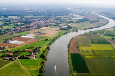 Schrägluftbild von Hasselt im Bundesland Limburg, Niederlande