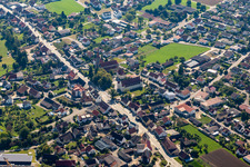 Luftaufnahme von Langenenslingen im Bundesland Baden-Württemberg, Deutschland