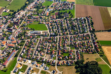 Langenenslingen im Bundesland Baden-Württemberg, Deutschland von oben