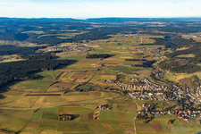Luftaufnahme von Ortsteil Fluorn in Fluorn-Winzeln im Bundesland Baden-Württemberg, Deutschland