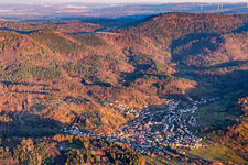 Luftaufnahme von Ortsteil Michelbach in Gaggenau im Bundesland Baden-Württemberg, Deutschland