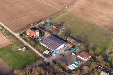 Schafbrückenweg im Ortsteil Hochdorf in Hochdorf-Assenheim im Bundesland Rheinland-Pfalz, Deutschland