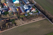 Gewerbegebiet In der Nauroth. HWP die möbelmacher in Ellerstadt im Bundesland Rheinland-Pfalz, Deutschland