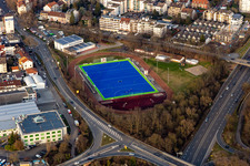 Jahnwiese in Worms im Bundesland Rheinland-Pfalz, Deutschland