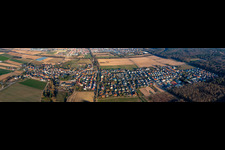 Panorama in Westheim im Bundesland Rheinland-Pfalz, Deutschland