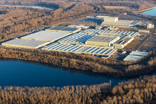 Mercedes-Benz Global Logistics Center in Germersheim im Bundesland Rheinland-Pfalz, Deutschland