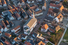 Kirche Neupotz im Bundesland Rheinland-Pfalz, Deutschland