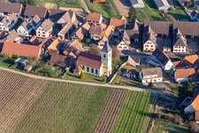 Eglise de Rott im Bundesland Bas-Rhin, Frankreich