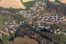 Schneeckenberg in Riedseltz im Bundesland Bas-Rhin, Frankreich