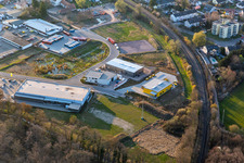 LORETH GmbH, Edeka Burger, Bundespolizei und Paketezentrale in Kandel im Bundesland Rheinland-Pfalz, Deutschland