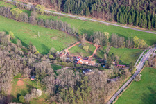Luftbild von Vogelstockerhof in Eußerthal im Bundesland Rheinland-Pfalz, Deutschland