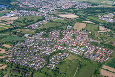 Ortsteil Ettlingenweier im Bundesland Baden-Württemberg, Deutschland