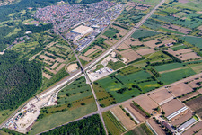 Info-Center Tunnel Rastatt in Ötigheim im Bundesland Baden-Württemberg, Deutschland