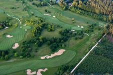Drohnenaufname von Der Country Club Schloss Langenstein - Der Golfplatz am Bodensee im Ortsteil Orsingen in Orsingen-Nenzingen im Bundesland Baden-Württemberg, Deutschland