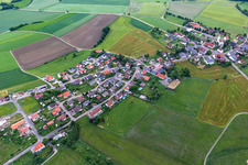 Ortsteil Burgweiler in Ostrach im Bundesland Baden-Württemberg, Deutschland