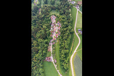 Schloßhalde im Ortsteil Schmalegg in Ravensburg im Bundesland Baden-Württemberg, Deutschland