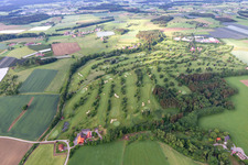Luftaufnahme von Golfanlage Ravensburg im Ortsteil Schmalegg im Bundesland Baden-Württemberg, Deutschland