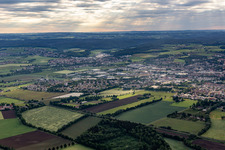 Luftbild von Weingarten bei Ravensburg im Bundesland Baden-Württemberg, Deutschland