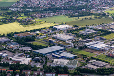 Schrägluftbild von Weingarten bei Ravensburg im Bundesland Baden-Württemberg, Deutschland