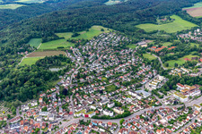 Kreuzbergweiher, Burach in Weingarten bei Ravensburg im Bundesland Baden-Württemberg, Deutschland