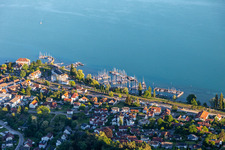 Bodman-Ludwigshafen Uferpromenade und Yachtanleger im Bundesland Baden-Württemberg, Deutschland