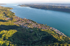 Schrägluftbild von Sipplingen im Bundesland Baden-Württemberg, Deutschland