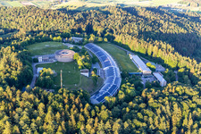 Wasserwerk des Zweckverband Bodensee Sipplinger Berg im Ortsteil Nesselwangen in Überlingen im Bundesland Baden-Württemberg, Deutschland