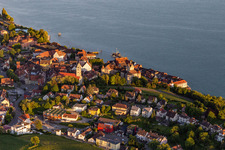 Luftbild von Meersburg im Bundesland Baden-Württemberg, Deutschland