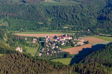 Benediktiner Erzabtei St. Martin / Kloster Beuron im Bundesland Baden-Württemberg, Deutschland