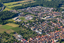 Luftbild von Gartenstadt in Kandel im Bundesland Rheinland-Pfalz, Deutschland
