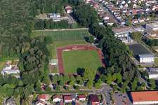 Luftbild von SV Rülzheim 1920 e.V im Bundesland Rheinland-Pfalz, Deutschland