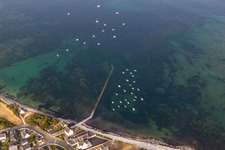Plage de Poulluen in Loctudy im Bundesland Finistère, Frankreich