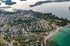 Luftbild von Loctudy im Bundesland Finistère, Frankreich