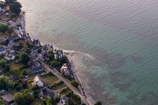 Rue de la Palue in Loctudy im Bundesland Finistère, Frankreich