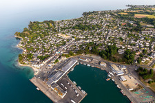 Schrägluftbild von Loctudy im Bundesland Finistère, Frankreich