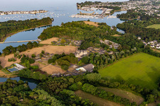 Schrägluftbild von Le Domaine de Loctudy im Bundesland Finistère, Frankreich