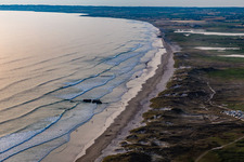 Plage de Kermabec in der Bretagne in Tréguennec im Bundesland Finistère, Frankreich